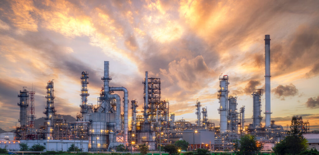 Oil refinery